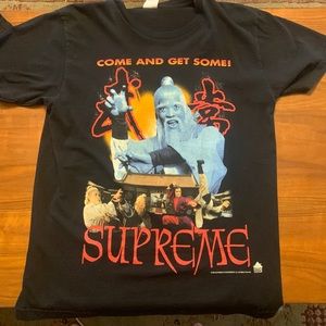 Supreme kung fu shaolin tee black